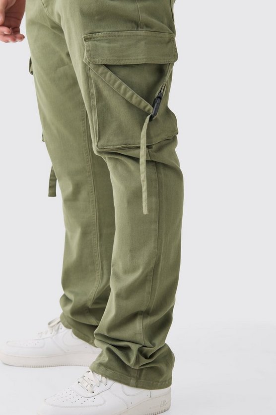 Plus Slim-Fit Cargo-Hose