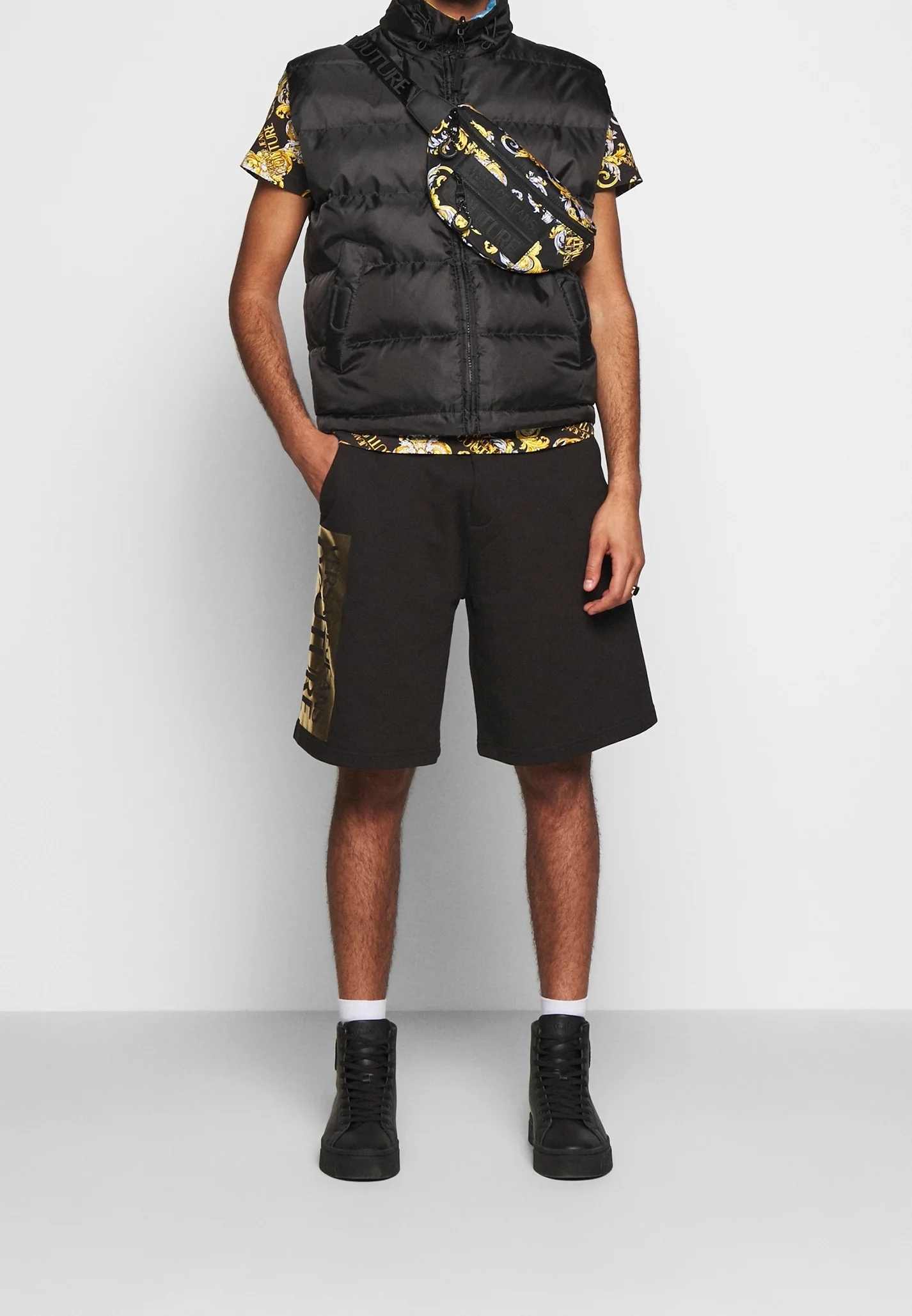 Camiseta con estampado de Versace Jeans Couture