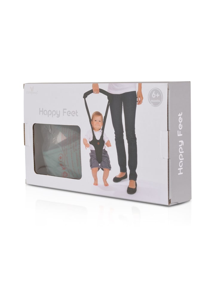 Cangaroo Babylaufgurt Happy feet in grau günstig kaufen onesize