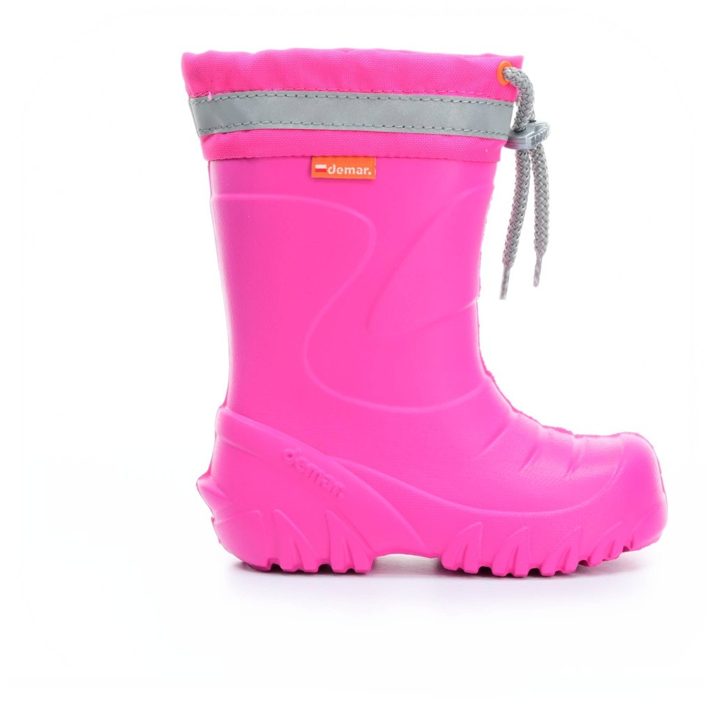 Demar Mammut Rosa mit Wollfutter Gummistiefel
