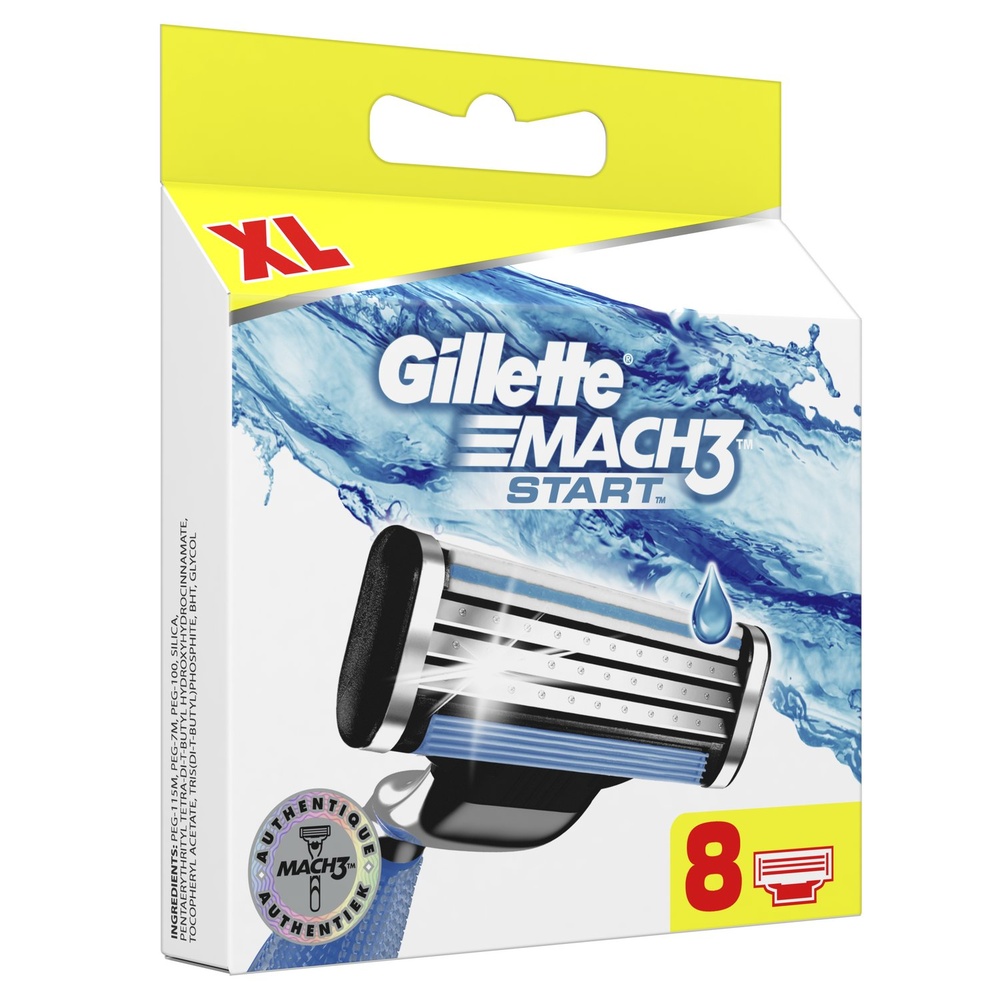 gillette Gillette Mach3 Start Lames De Rasoir x 8 Lames de Rasoir