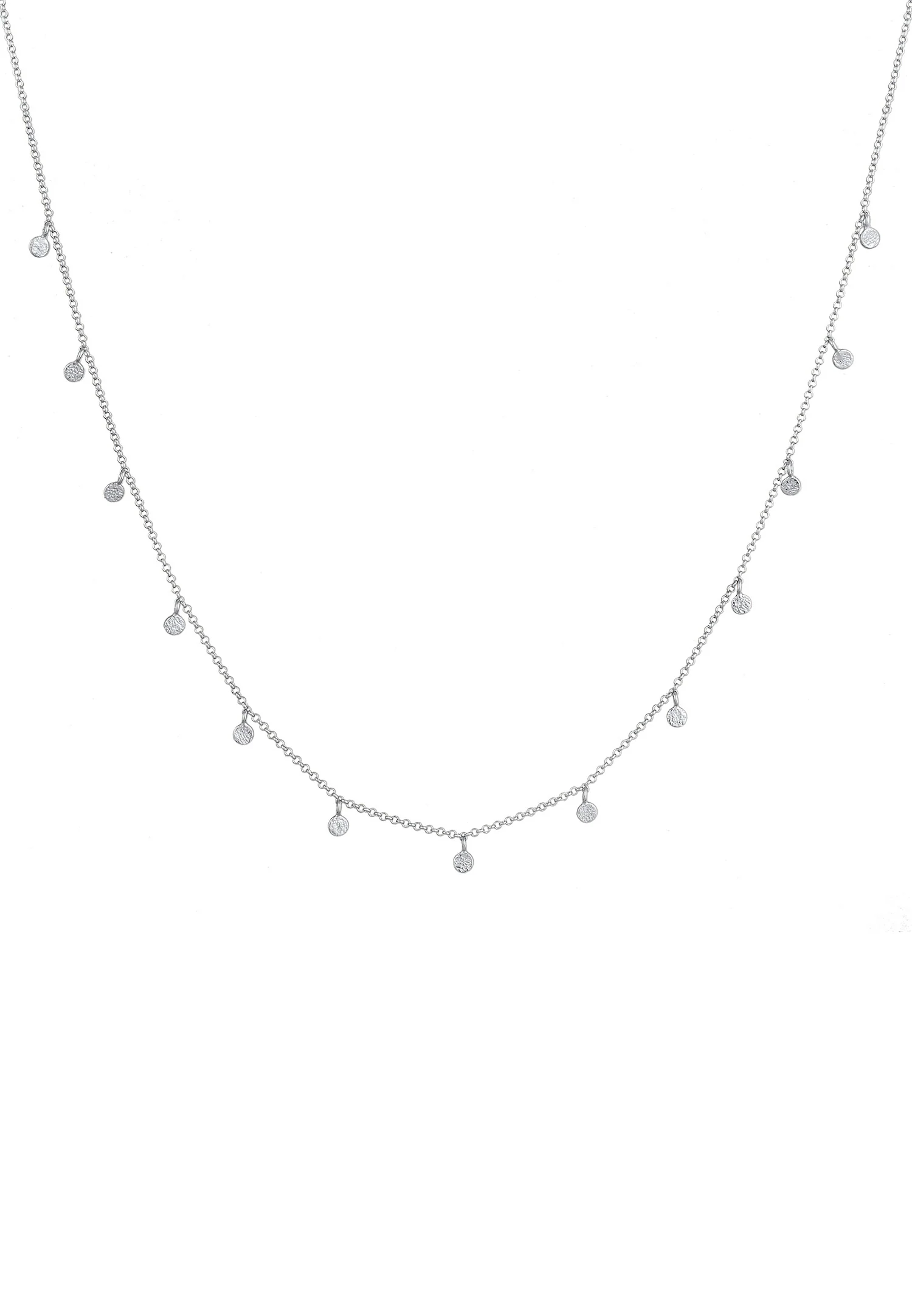 Elli Women's Basic Matte 925 Sterling Silver Plaque