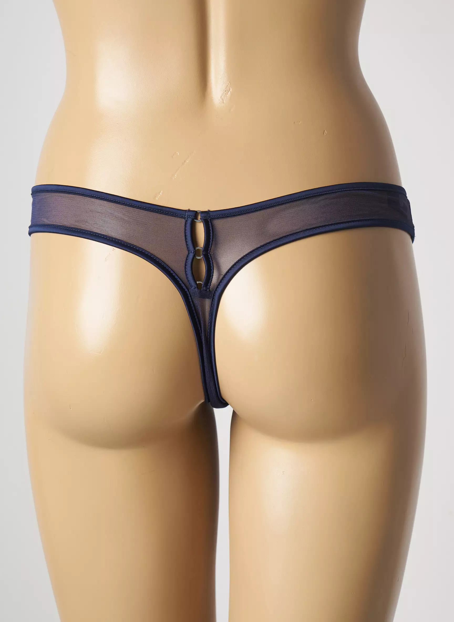 Implicite Tanga Femme couleur bleu