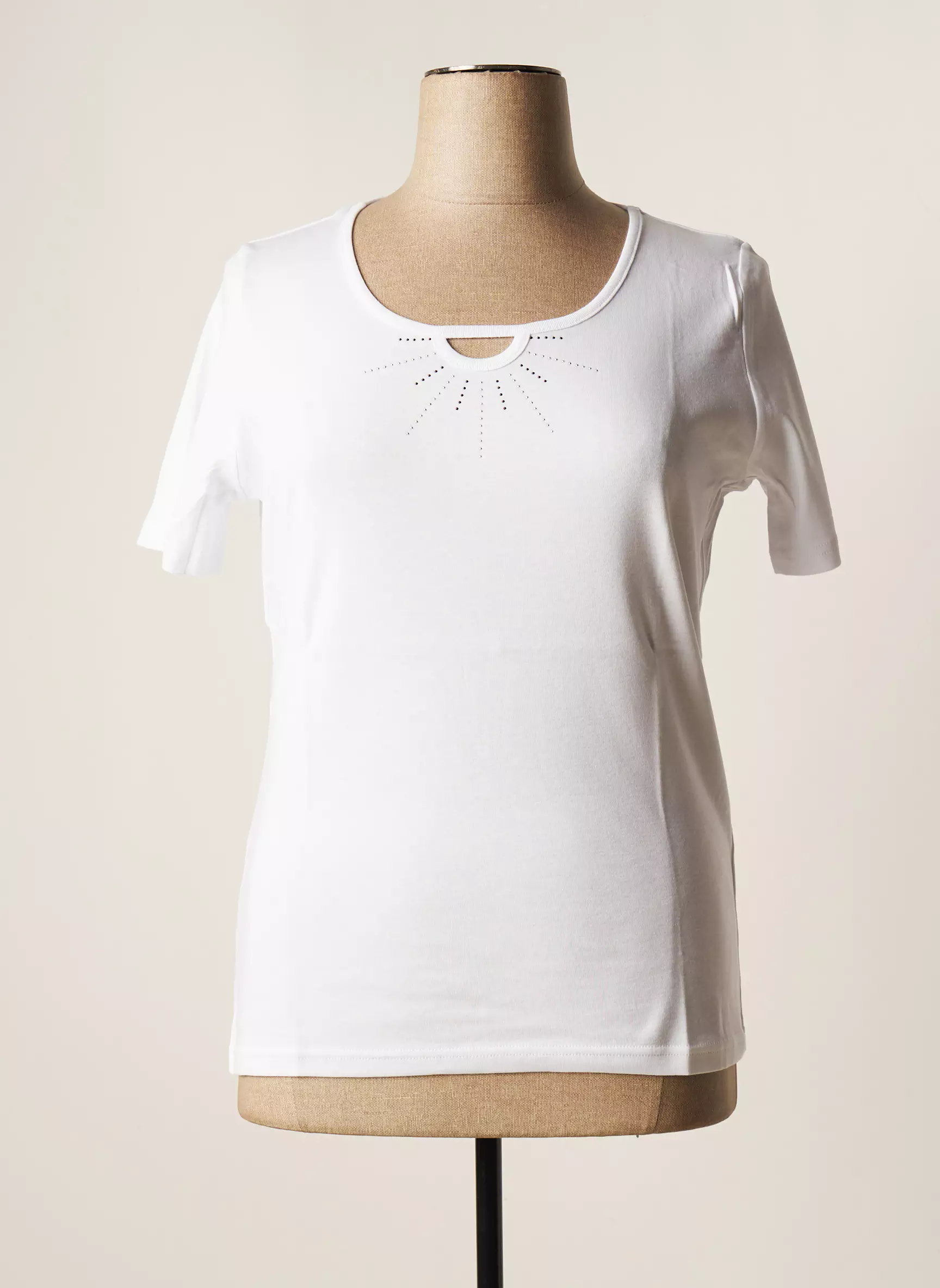 Telmail Tshirts Femme couleur blanc