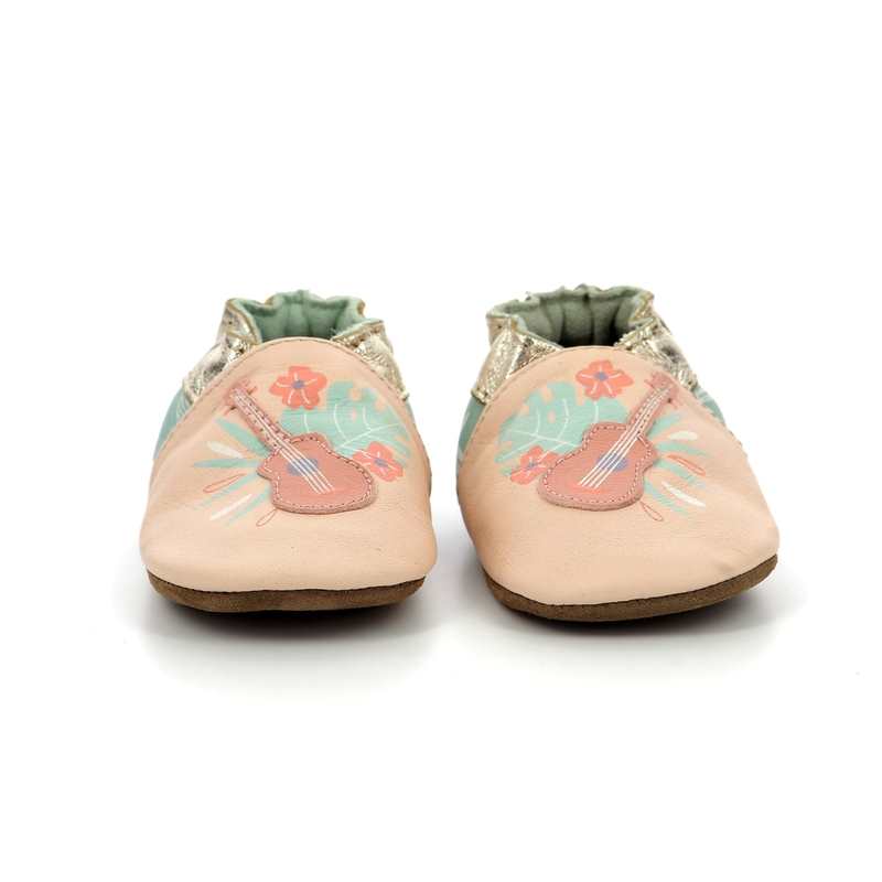 Chaussons cuir tannage vegetal Eyes On You
