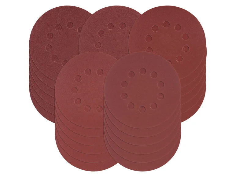 Conjunto de abrasivos Feuilles PARKSIDE®, excêntricos para retificação
