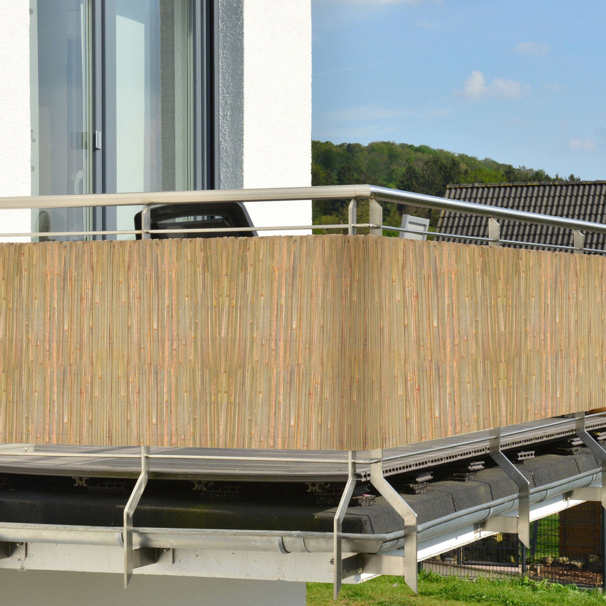 Sol Royal Balkonsichtschutz SolVision B89 Sichtschutz Balkonsichtschutz Bambus 300x100cm