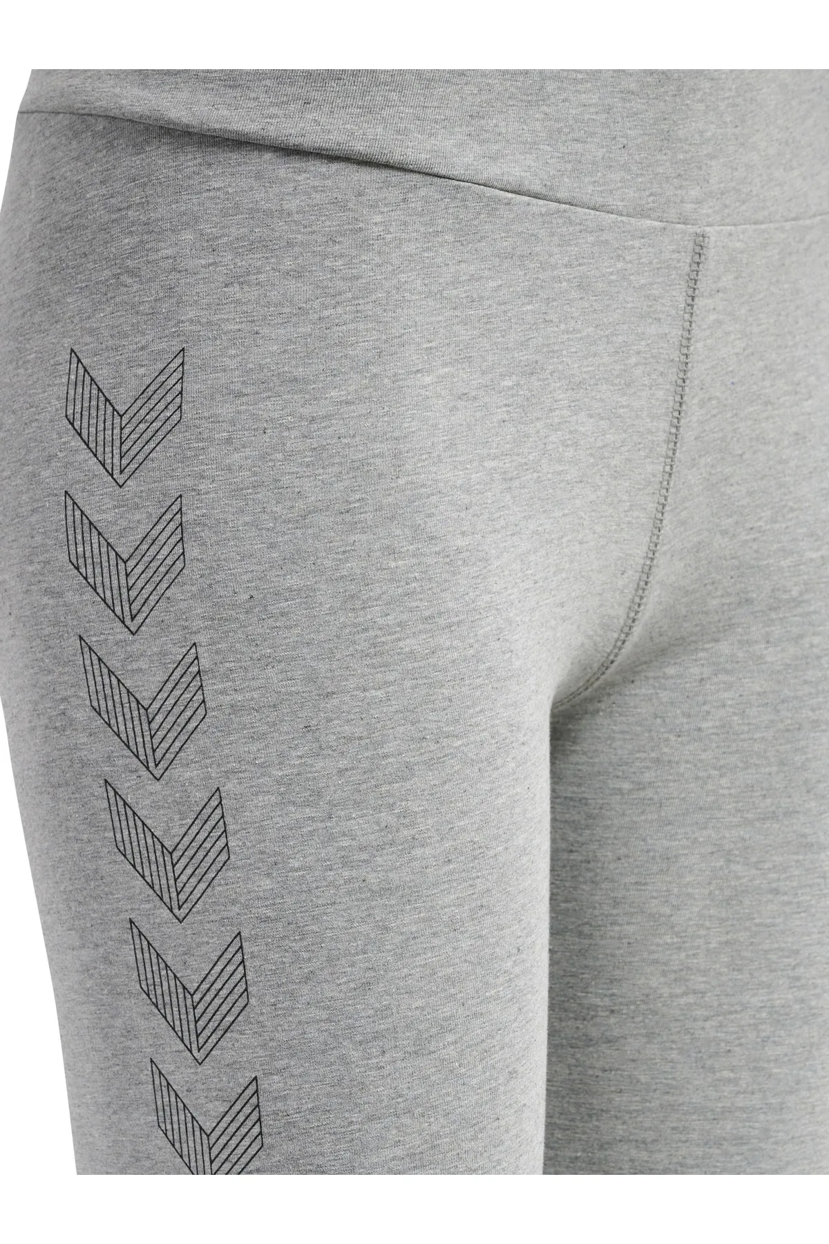 hummel  Sport-Leggings - Grau - Mittlerer Bund
