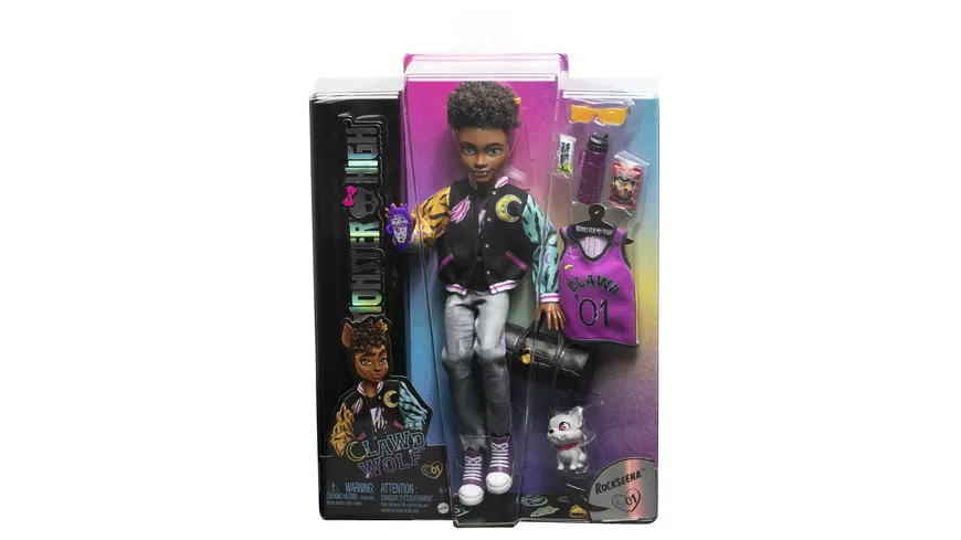 Monster High Clawd Wolf Puppe