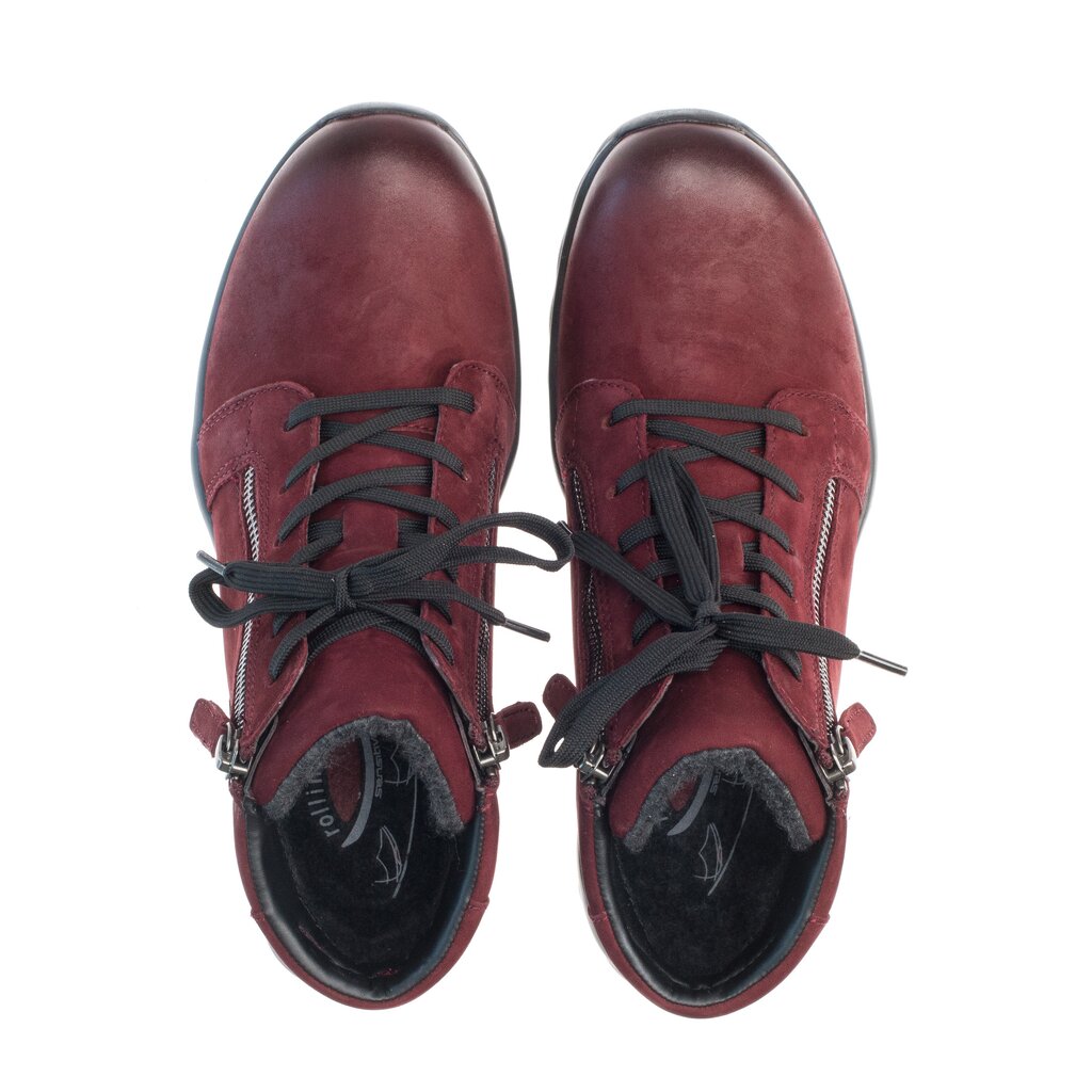 rollingsoft Schnürstiefelette rot