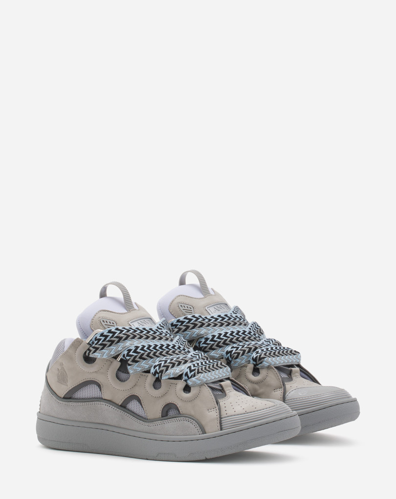 SNEAKERS CURB EN CUIR