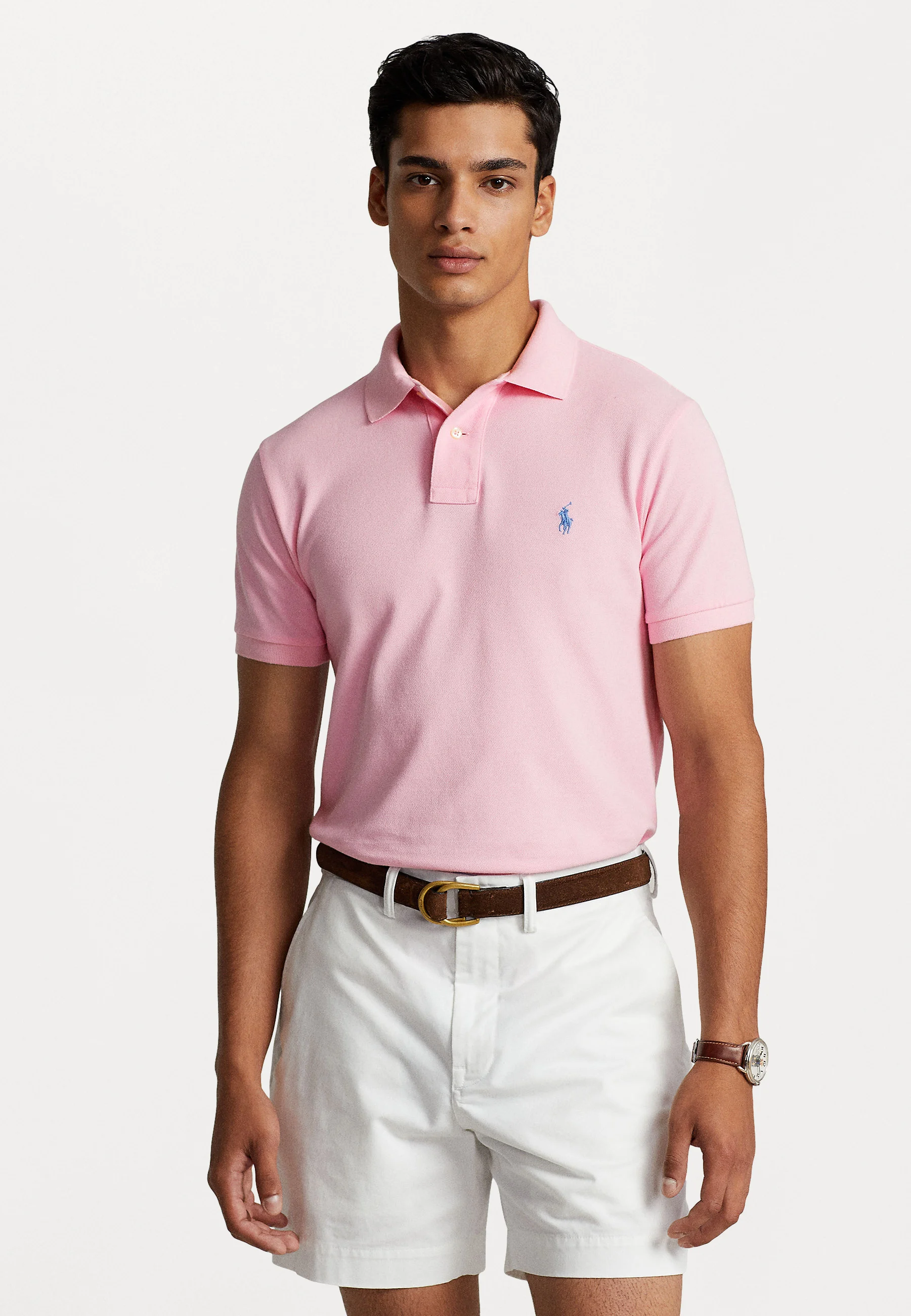 Polo Ralph Lauren Camisa polo de malla ajustada personalizada - Polo