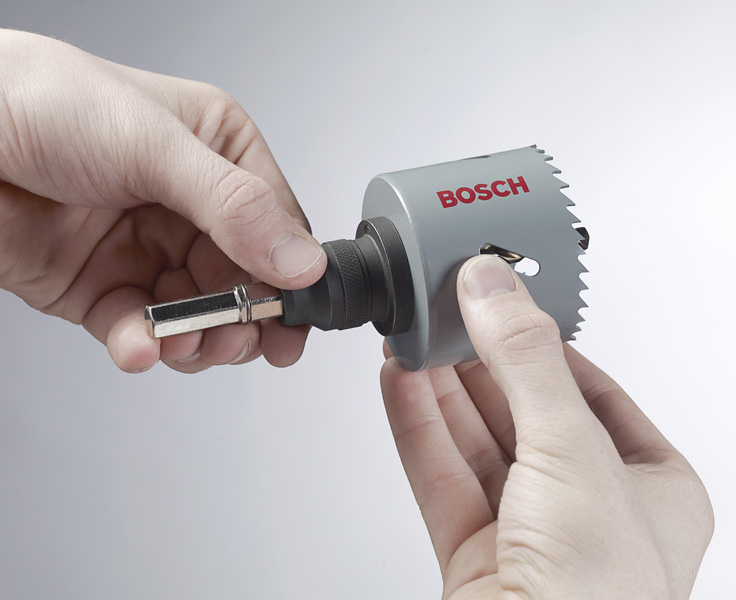 Bosch Blue Accessories 2608902039 EXPERT Power Change Plus konverteringssett sekskantet skaft 11 mm HSS-G 7,15 x 45 x 85 mm 2 adaptermuttere