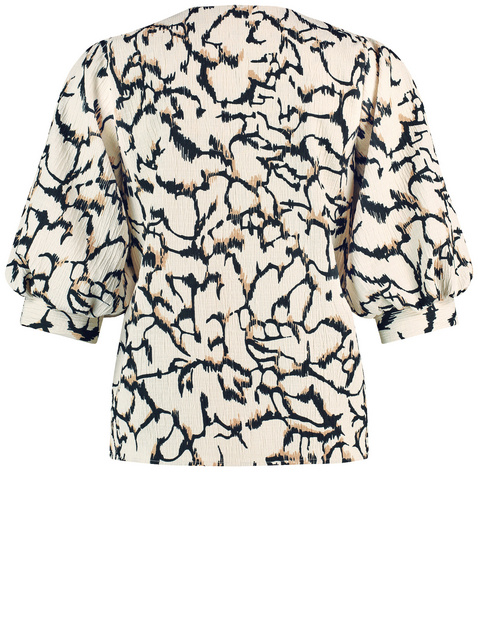 Bluse mit Puffärmeln