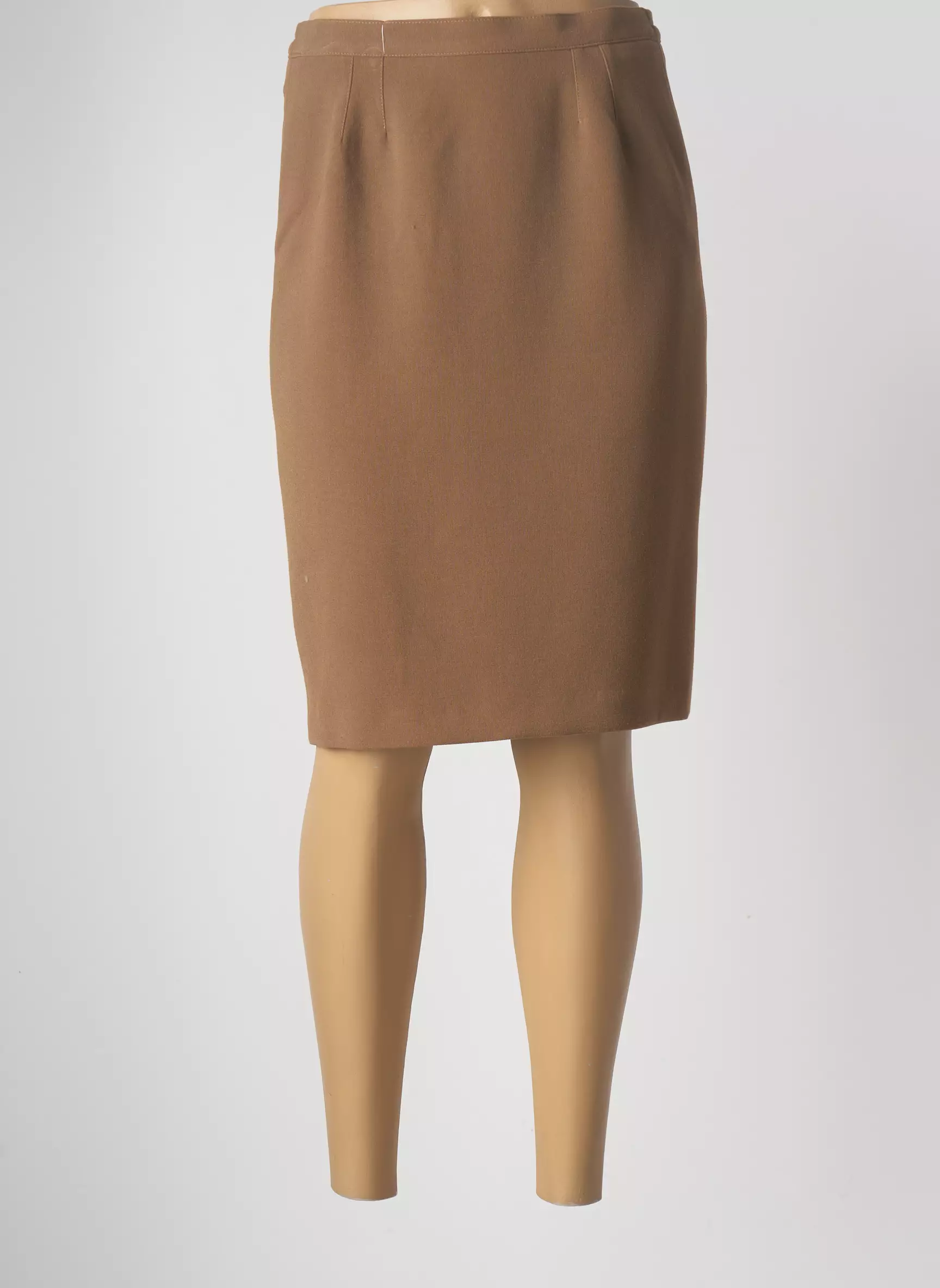 Jumfil Jupes Mi Longues Femme couleur marron