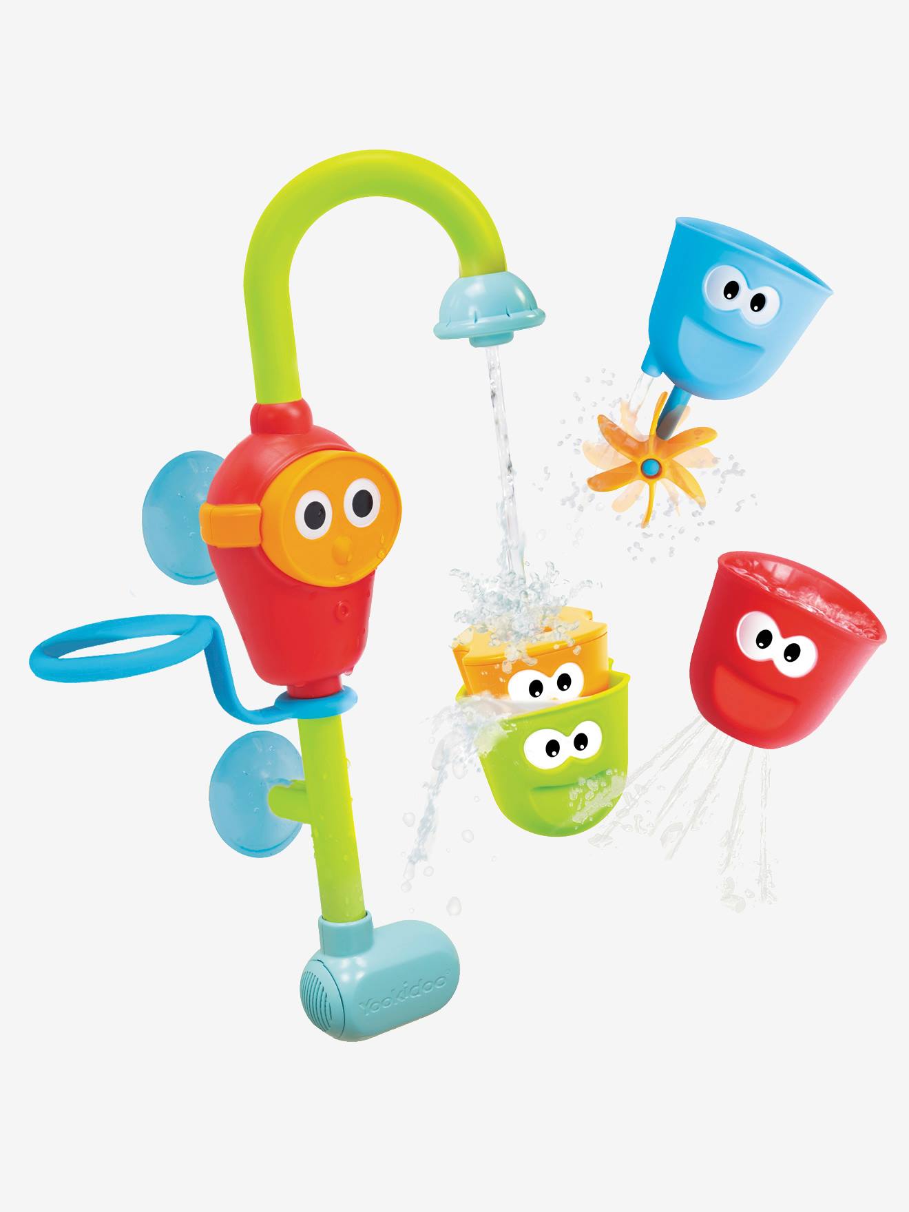 La douche en délire YOOKIDOO rouge