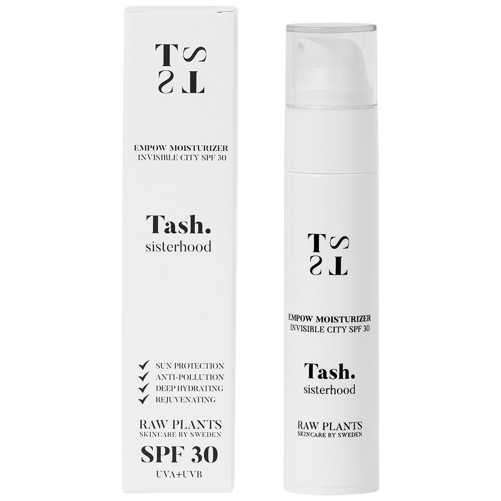 Tash. Sisterhood Empow Moisturizer Invisible City SPF 30 50 ml