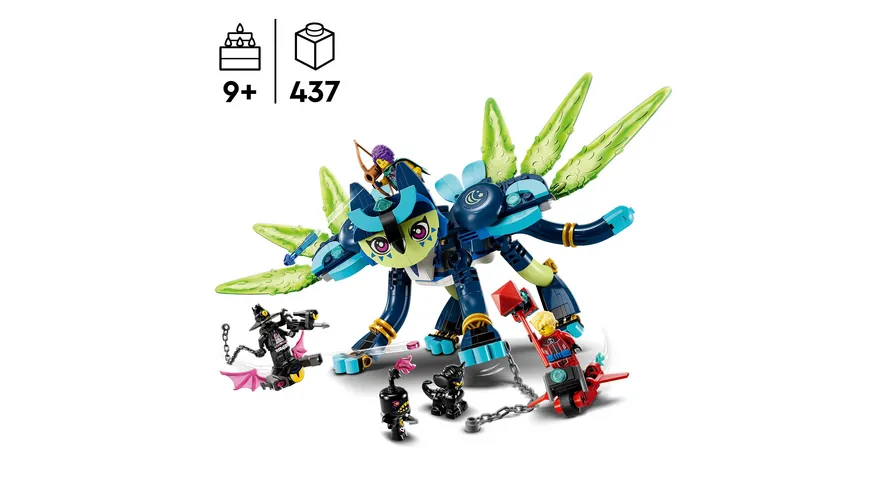 LEGO DREAMZzz 71476 Zoey und die Katzeneule Zian
