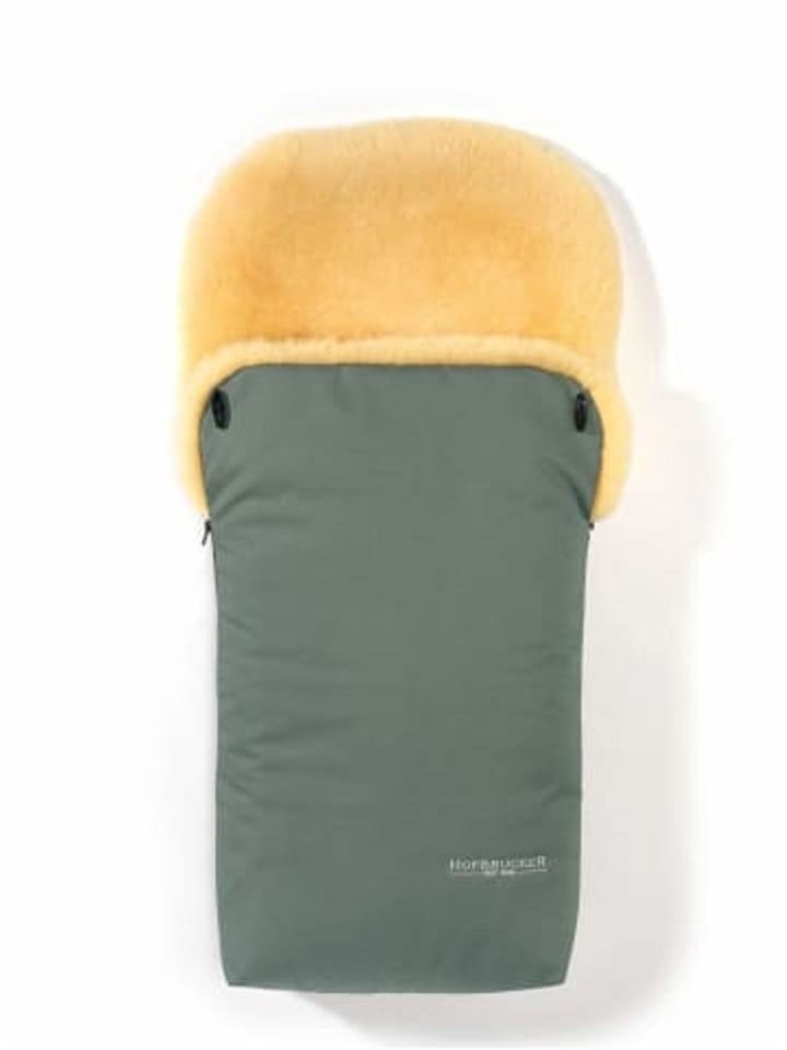 Hofbrucker Lammfell-Fußsack Putzi für Kinderwagen und Buggy in Lindgrün günstig kaufen onesize