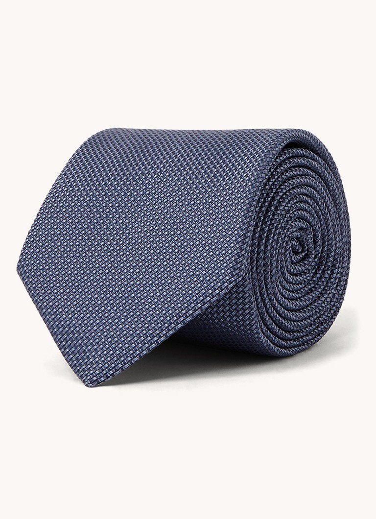 Reiss Ceremony kaklasaite no zīda maisījuma ar mikrorakstu