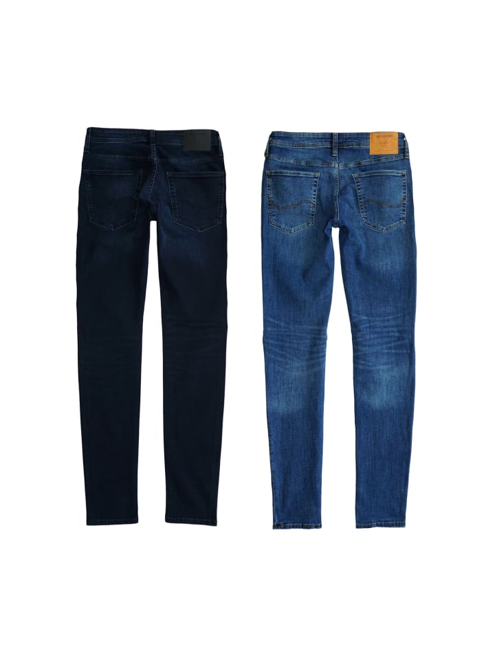 Jack & Jones Jack & Jones Jeans LIAM ORIGINAL AGI  lange Hose Doppelpack in mehrfarbig günstig kaufen