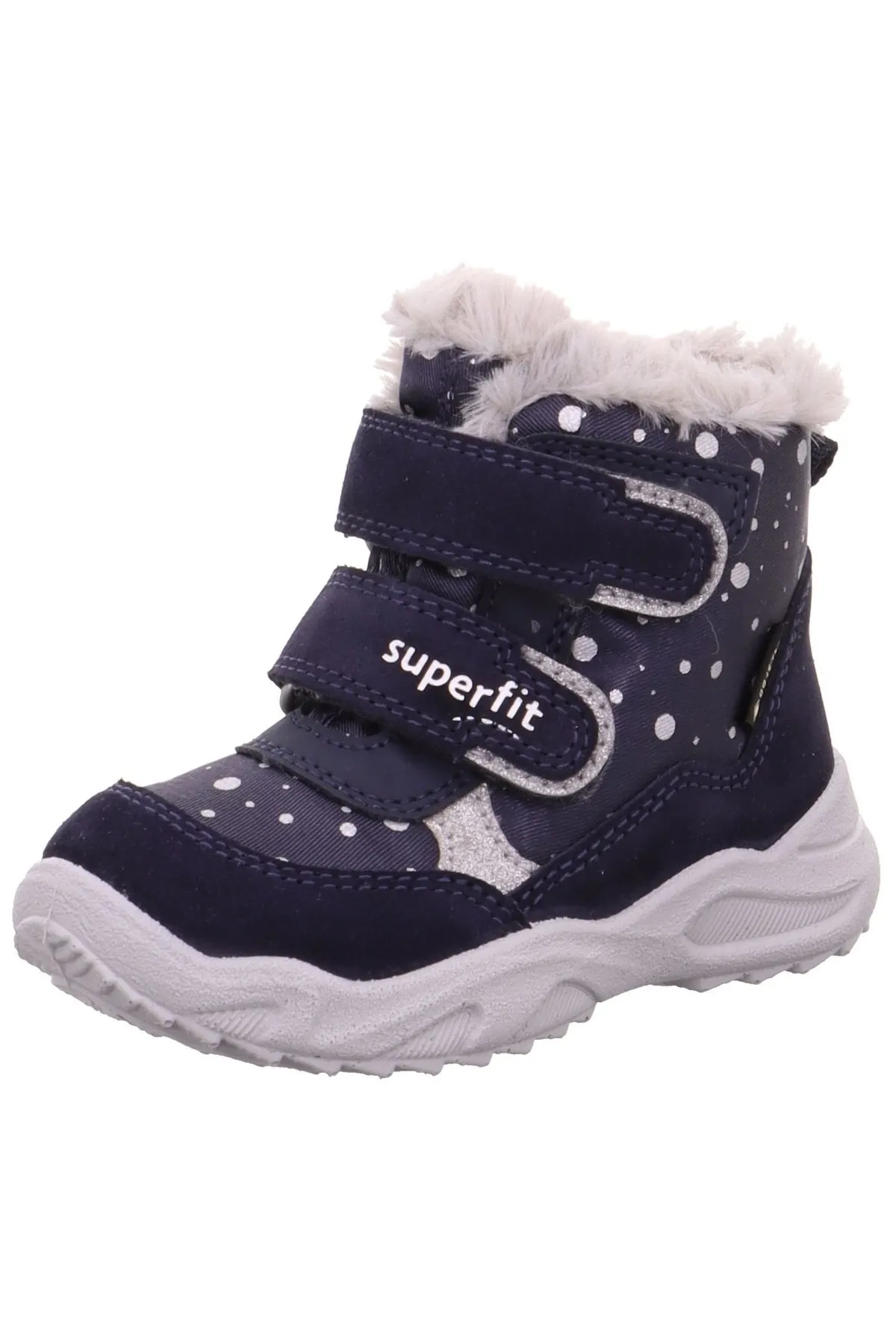 Superfit  Stiefelette - Blau - Flacher Absatz