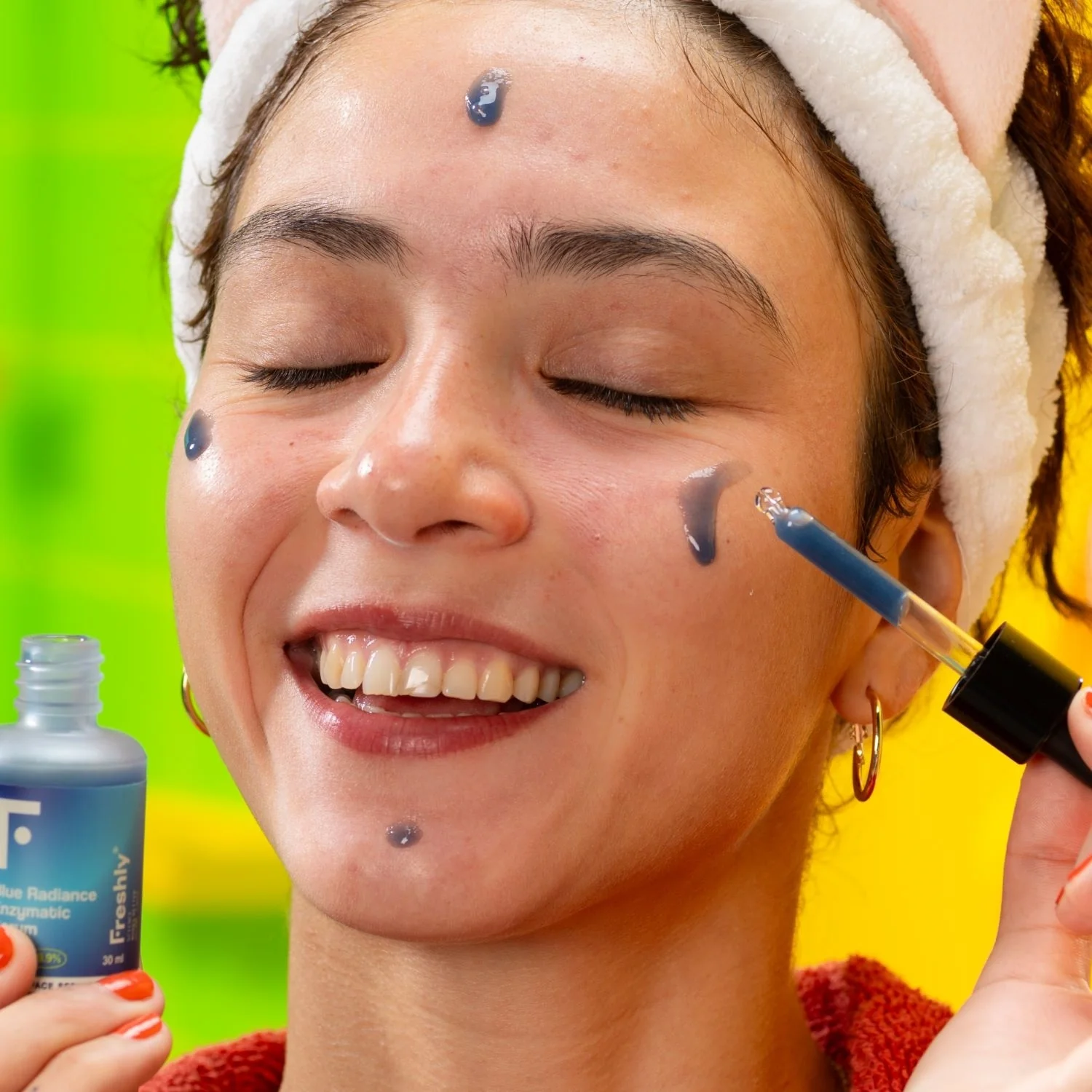 Sérum enzimático Blue Radiance - Sérum facial antiimperfecciones, exfoliante facial
