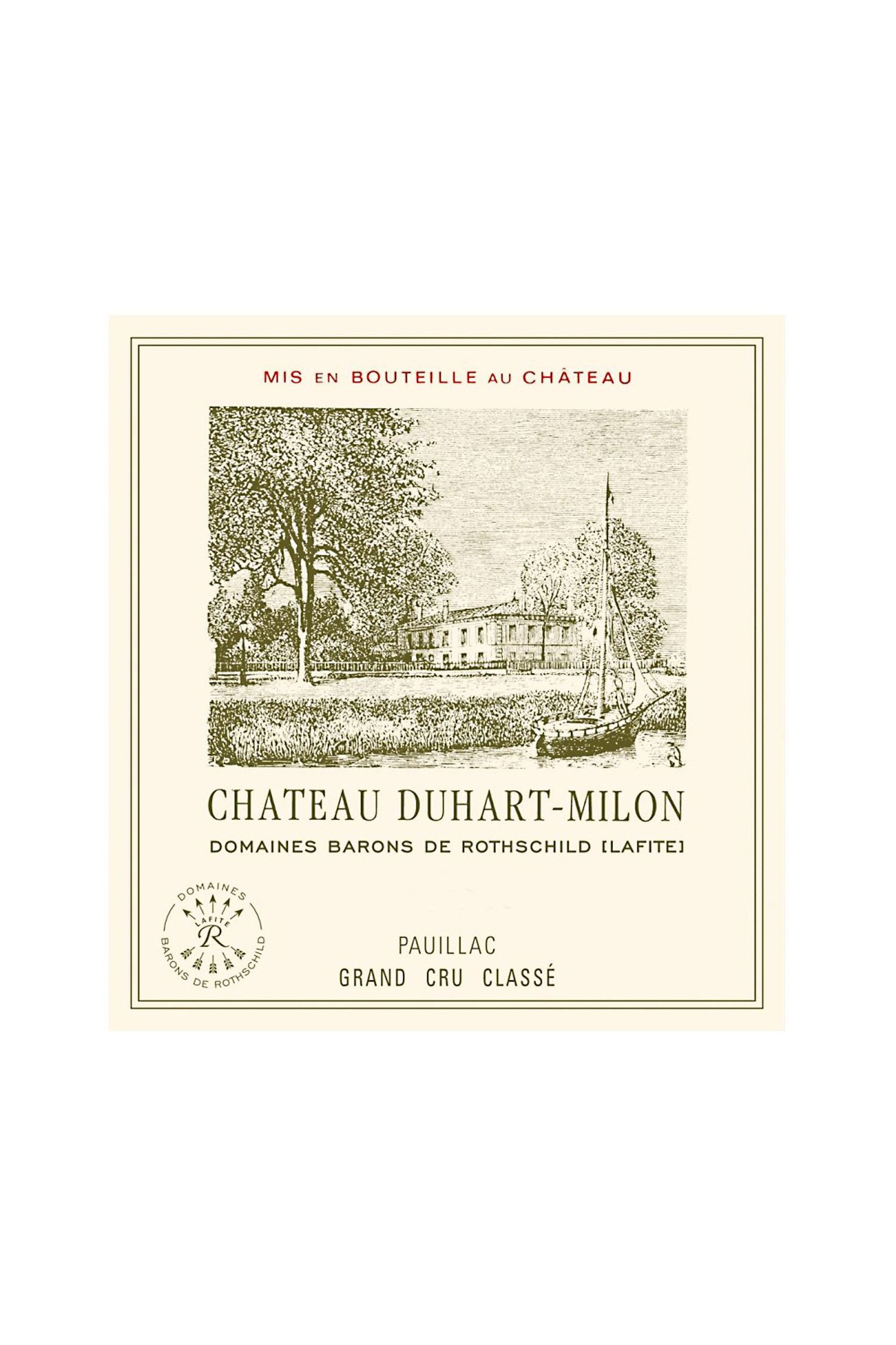 Vin 1987 CHÂTEAU DUHART MILON 1987, Pauillac. Vin ancien - SoDivin