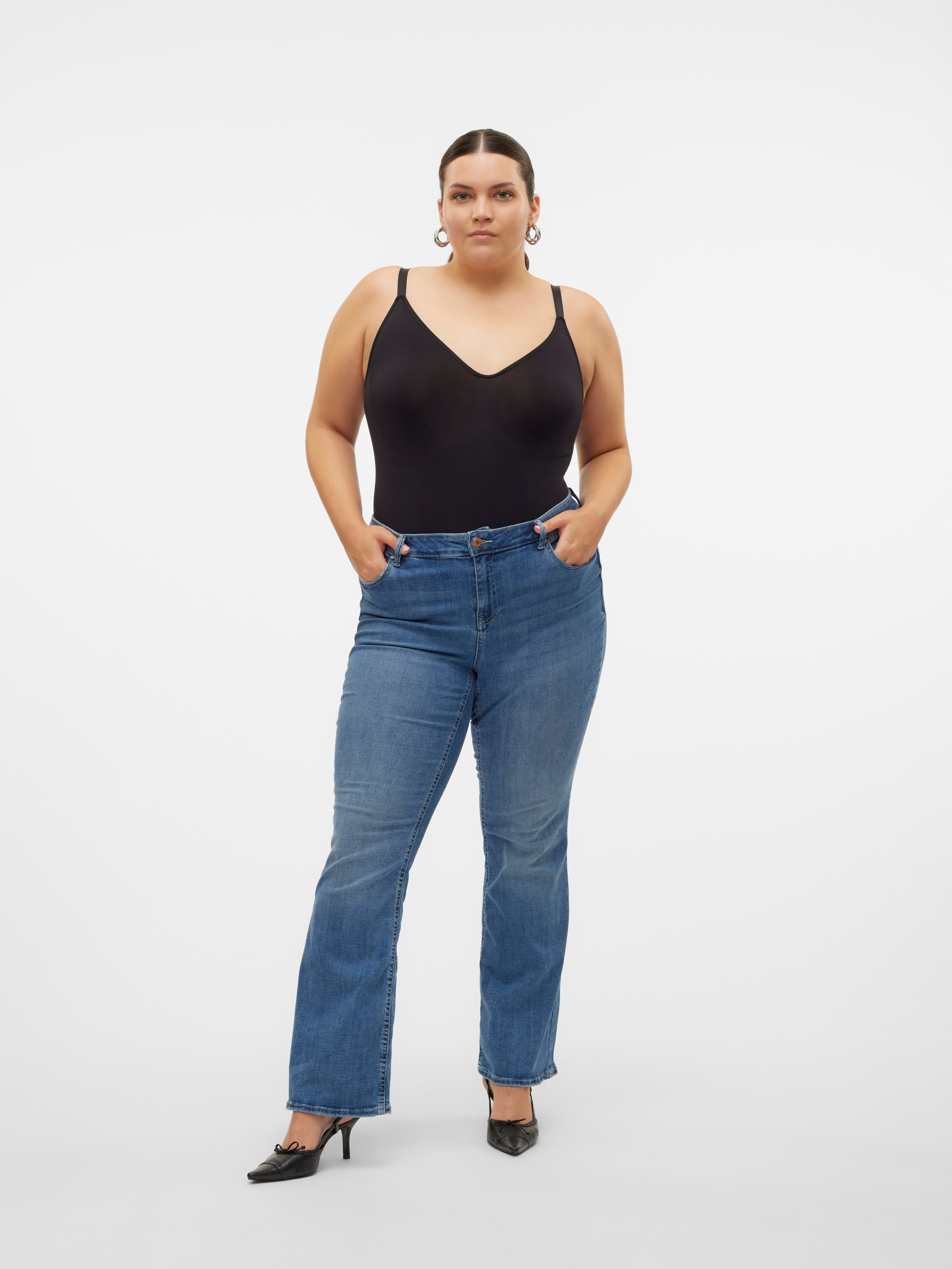 VMCFLASH Mid Rise Ausgestellt Jeans