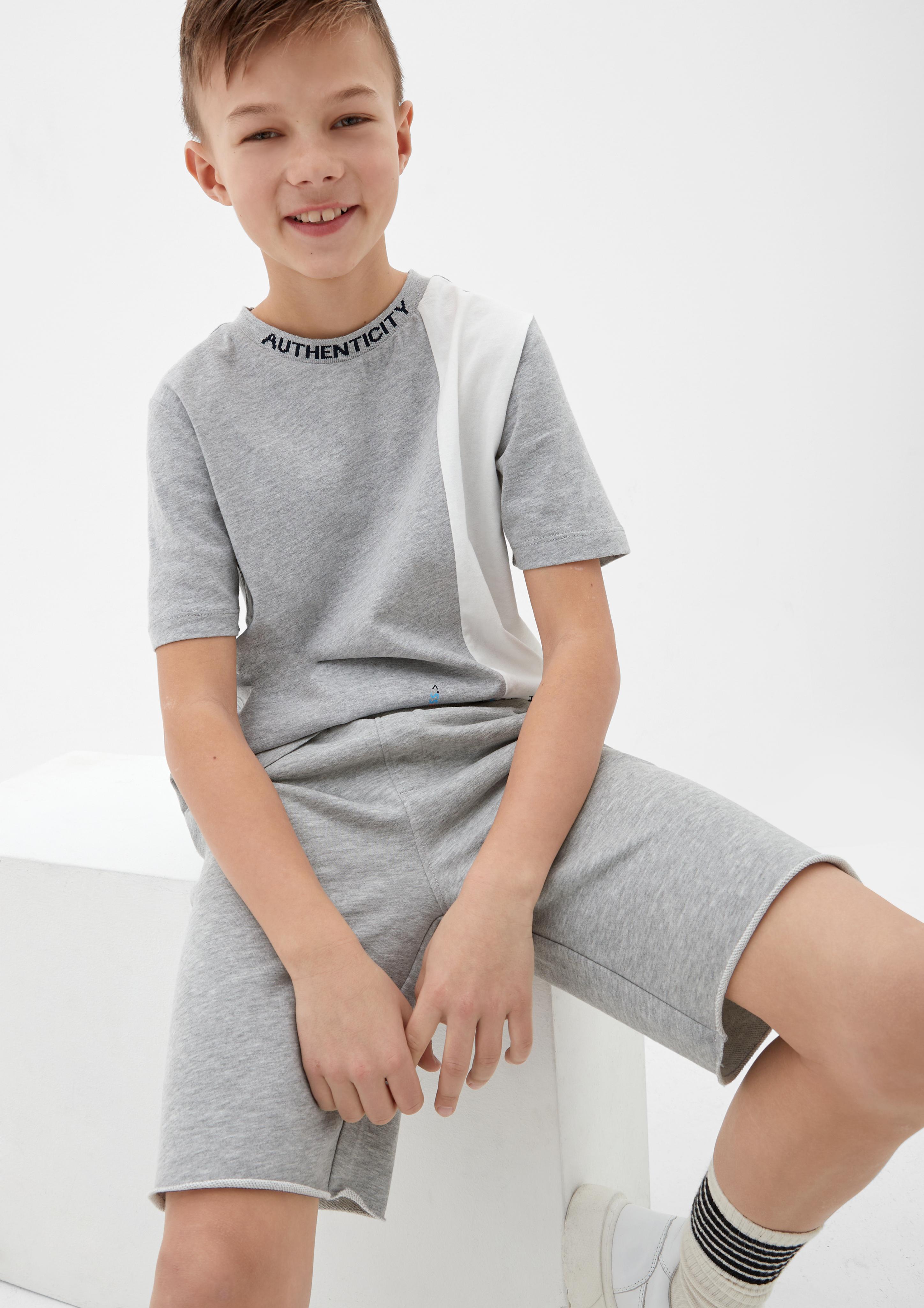 Regular: Sweat-Shorts mit Elastikbund  2124950-9400