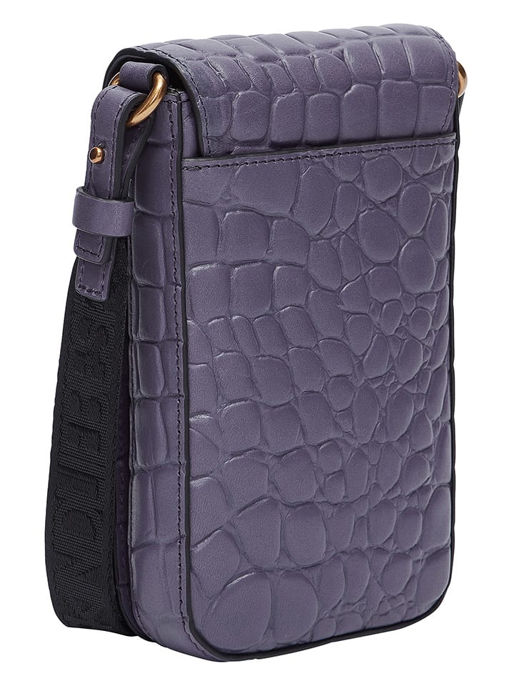 LIEBESKIND BERLIN Leder-Handytasche in Lila - (B)10,5 x (H)18 x (T)2,5 cm günstig kaufen onesize