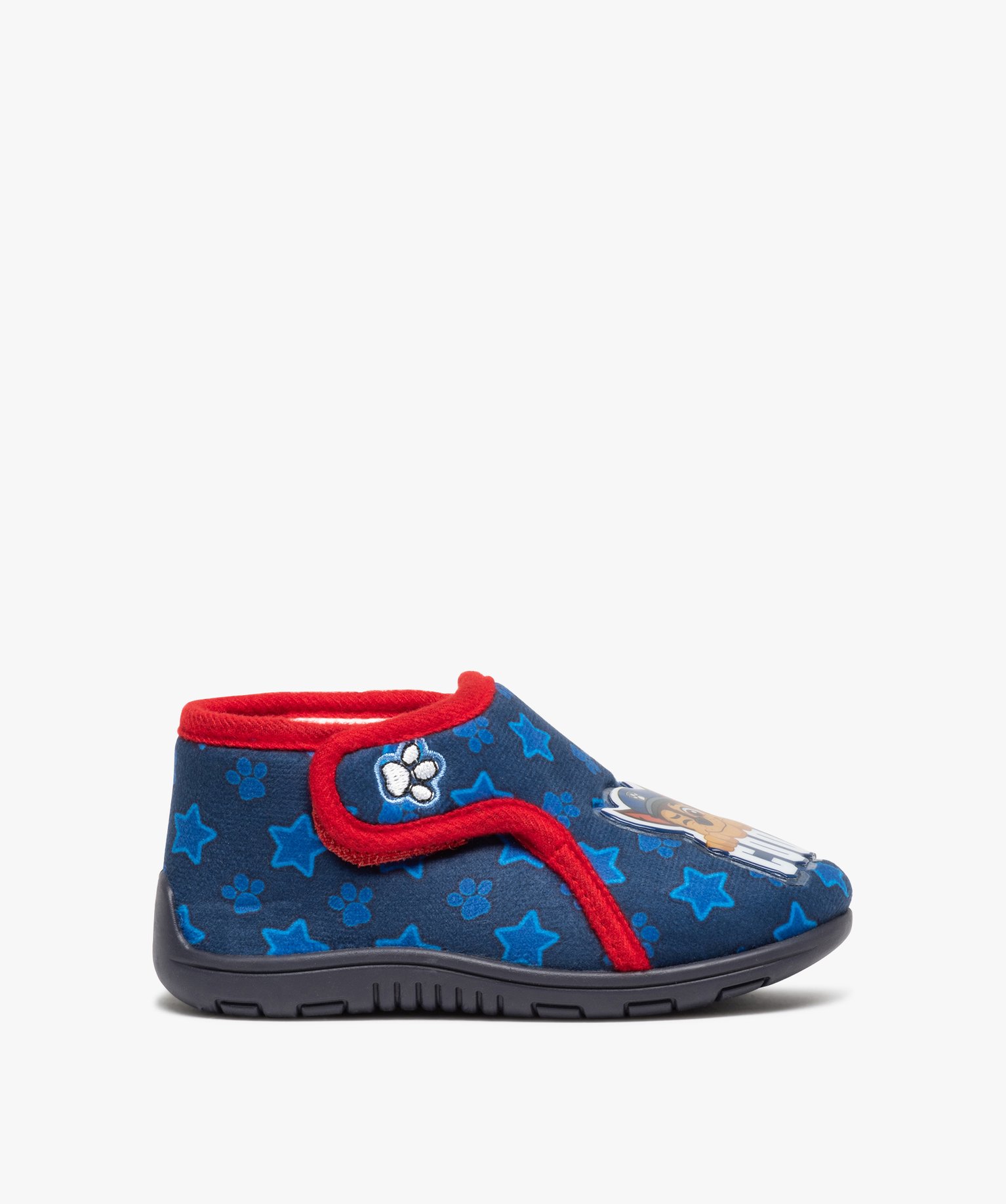 Chaussons Garçon bottillons à scratch – Pat’ Patrouille bleu | GEMO