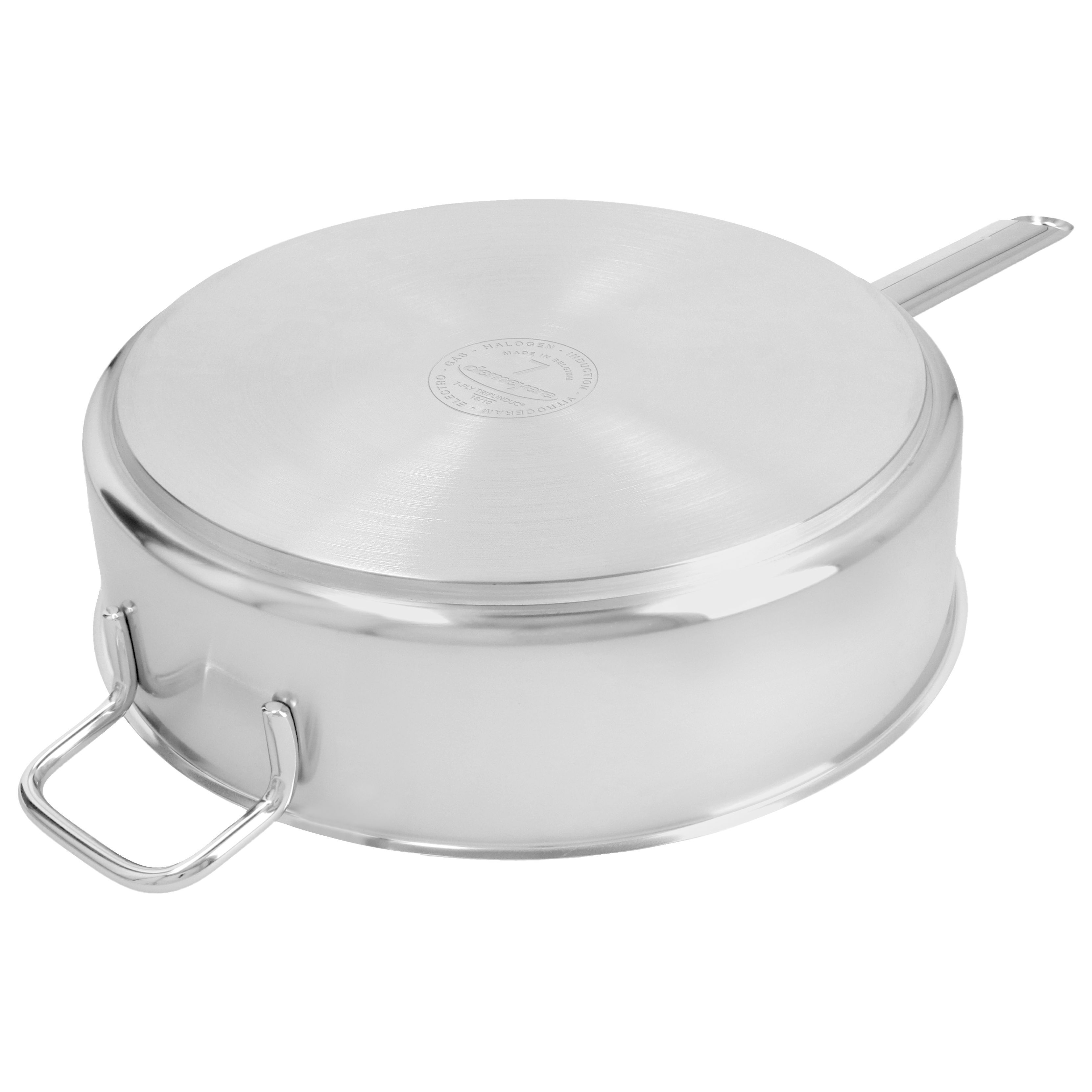 Schmorpfanne ohne Deckel 28 cm, 18/10 Edelstahl