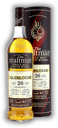 Glenlossie The Maltman 26 Years 1997/2023 Refill Sherry Butt No. 18911 47,6% Glenlossie The Maltman 26 Years 1997/2023 Refill Sherry Butt No. 18911 47,6% Die neue Maltman-Perle - ein exquisiter und wunderbar ausbalancierter Genuss. Jahrgang 97/23 - 0