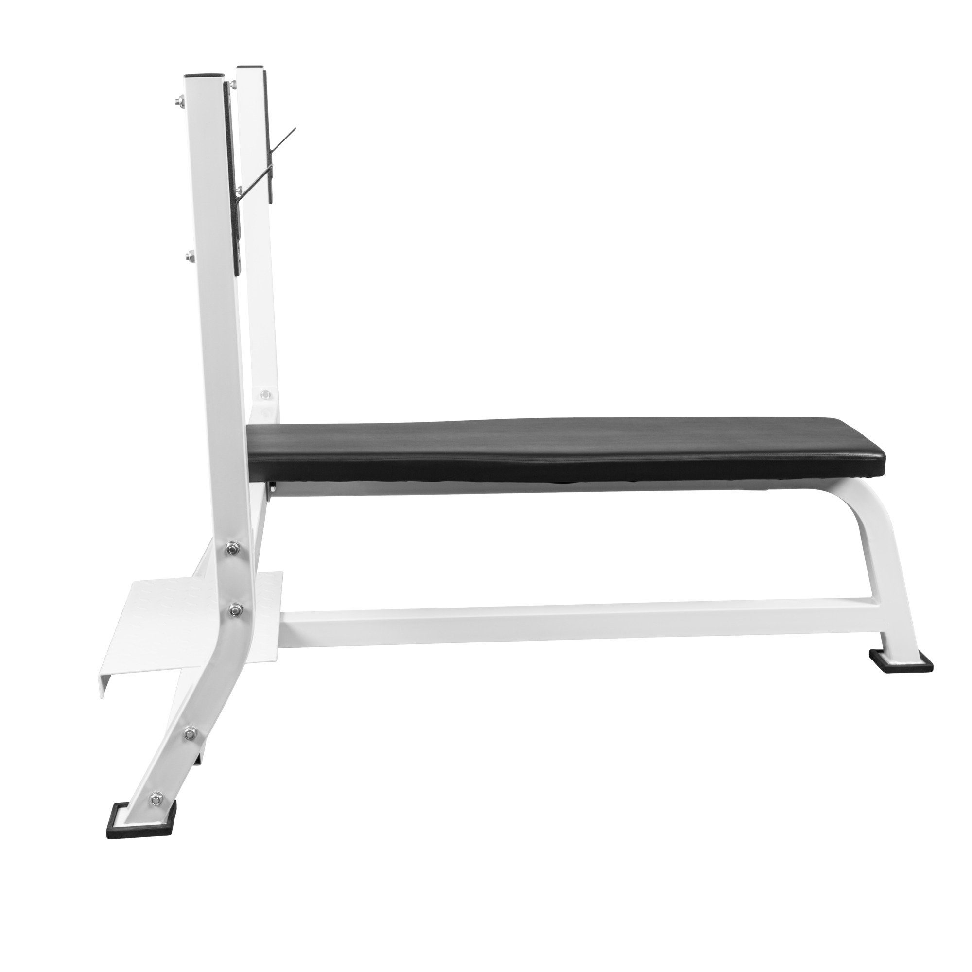 GORILLA SPORTS Hantelbank mit Hantelablage, bis 250 kg - Drückerbank, Flachbank, Fitnessbank, (1-tlg)