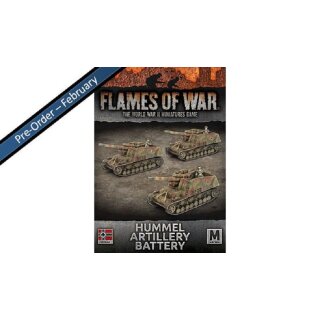 Hummel 15cm SP Artillery Battery