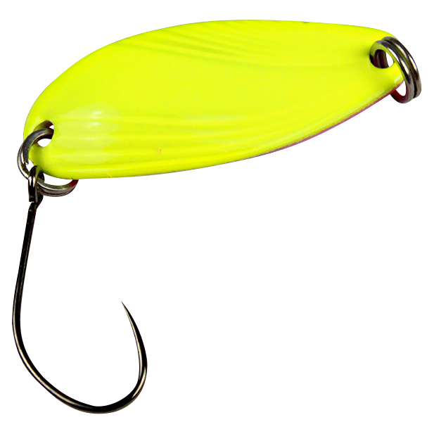 FTM Trout Spoon Break (2,2 g, Gelb/Pink UV)