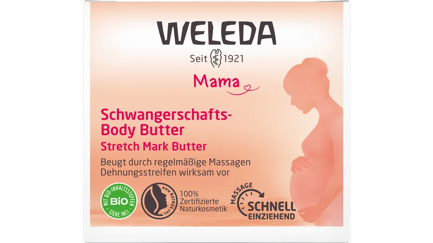 WELEDA MAMA Schwangerschafts-Body Butter 150 ml