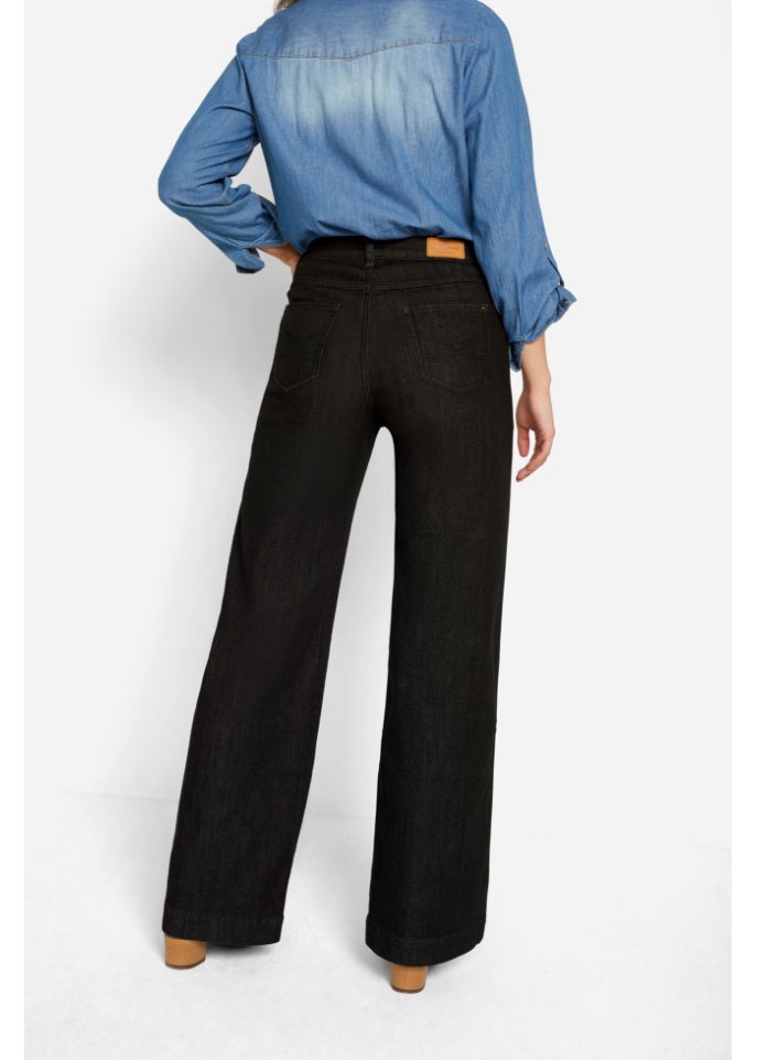 Komfort-Stretch-Jeans, Wide