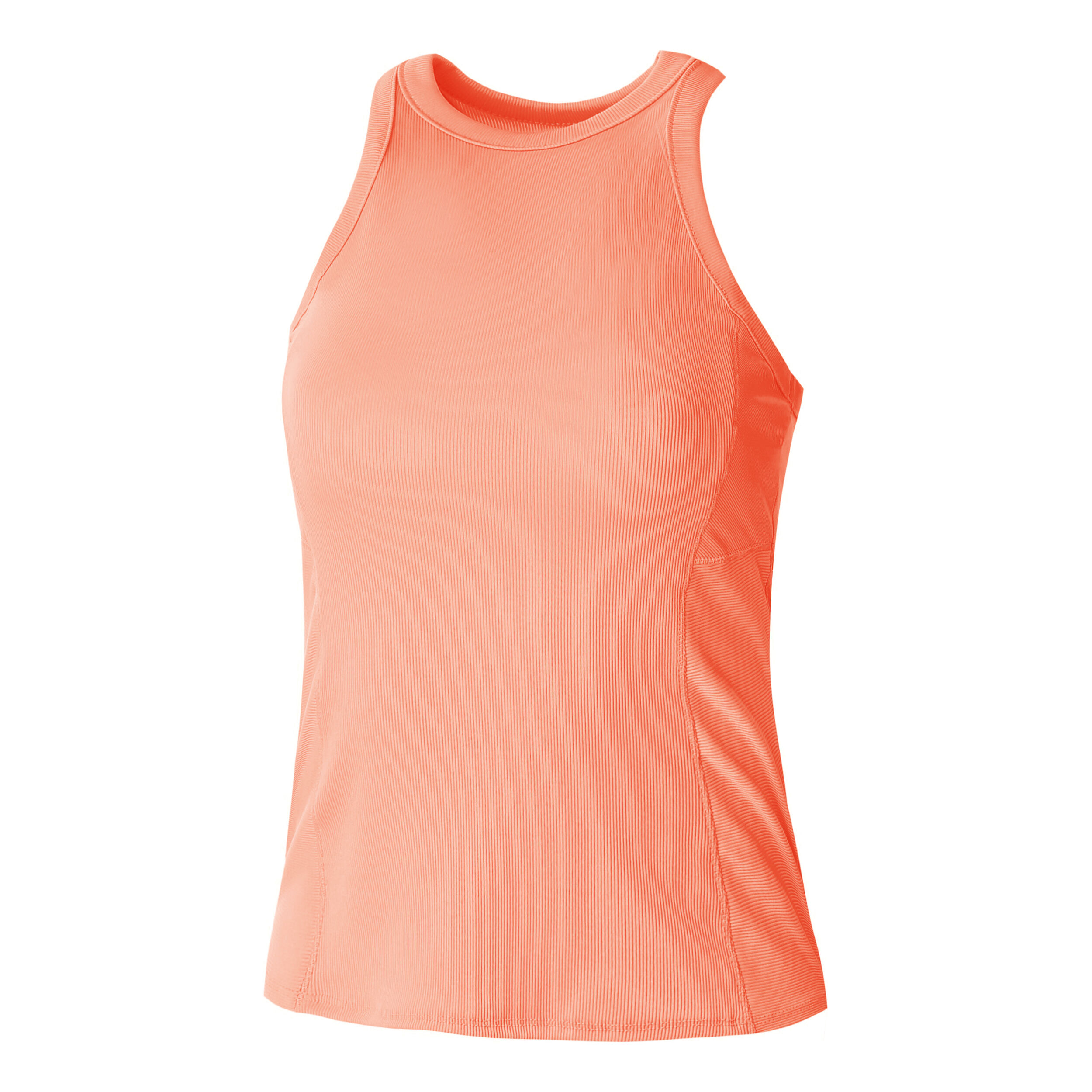 One Love Rib Tank-Top Damen - Orange