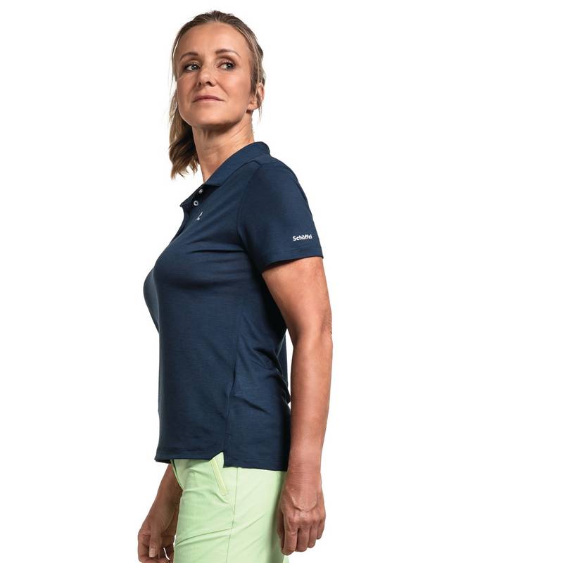 Schöffel Polo Shirt Vilan L Poloshirt Damen