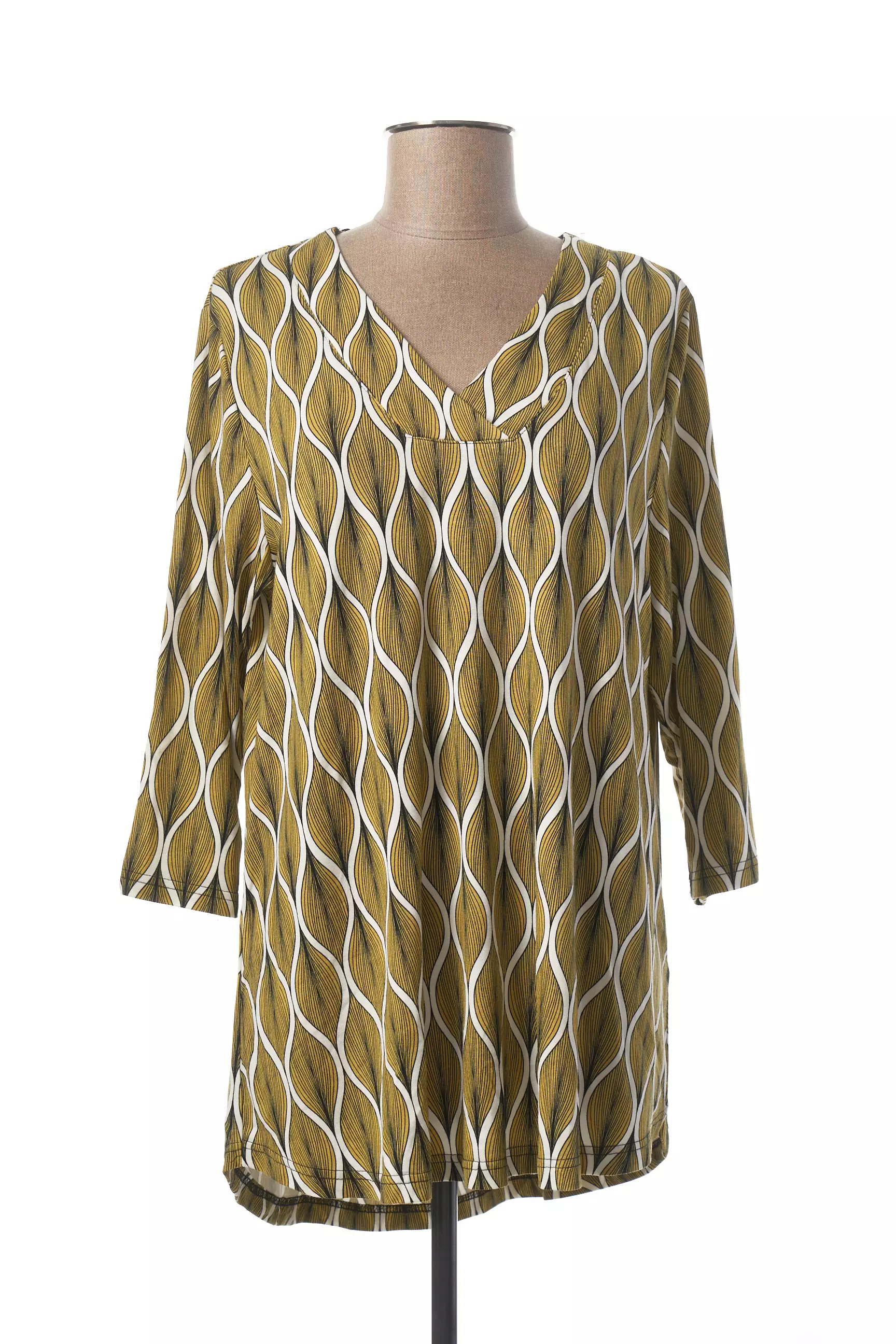 Ciso Tshirts Femme couleur jaune