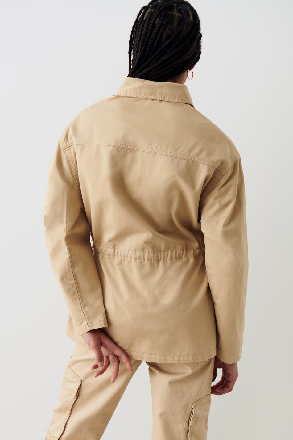 Cargo twill jacket