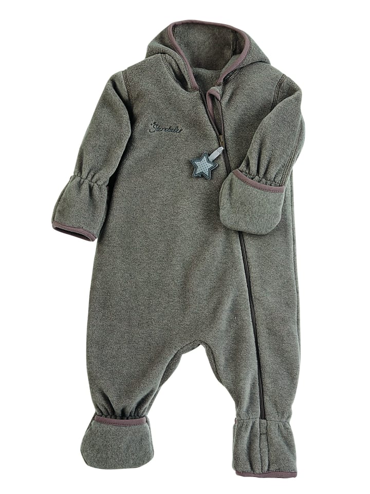 Sterntaler Overall Fleece in braun mel. günstig kaufen