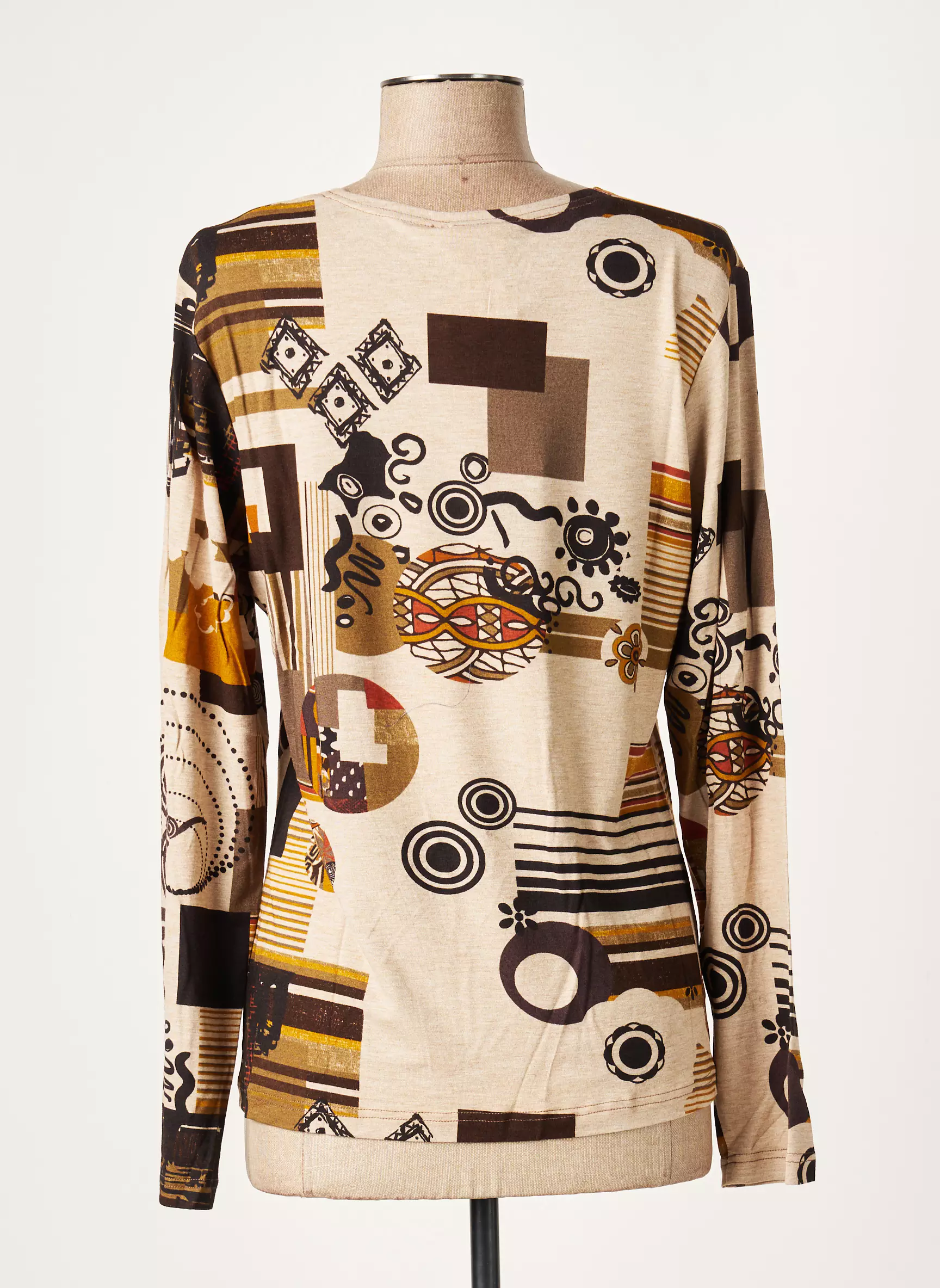 Guy Dubouis Tshirts Femme couleur beige