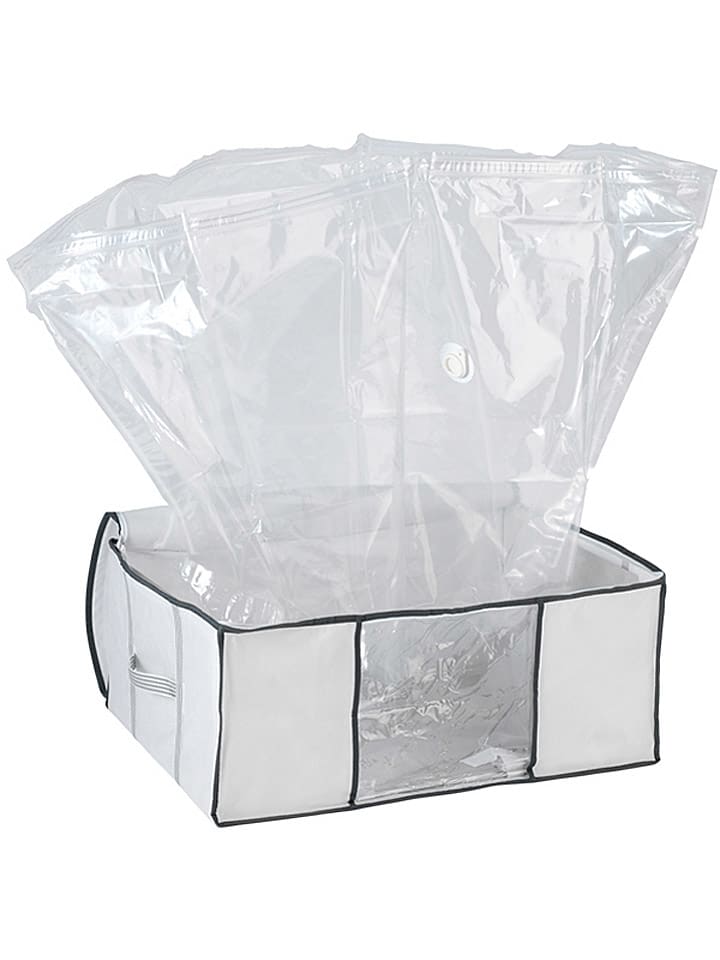 Wenko Vakuum-Box in Weiß - (B)50 x (H)27 x (T)65 cm günstig kaufen onesize