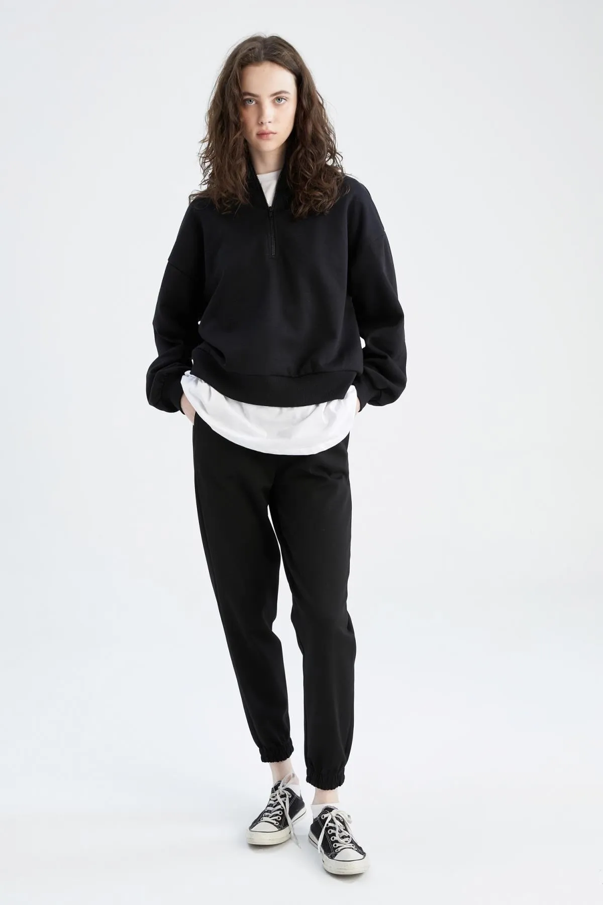 DeFacto  Jogger-Slim-Fit-Jogginghose mit hochklappbaren Taschen