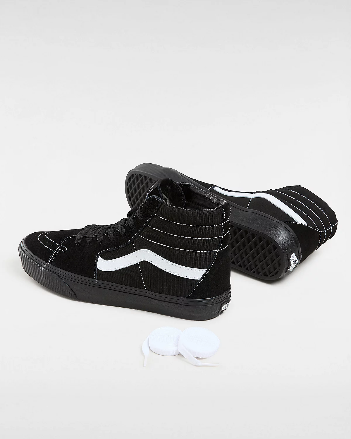 Scarpe Sk8-Hi in tela e pelle scamosciata