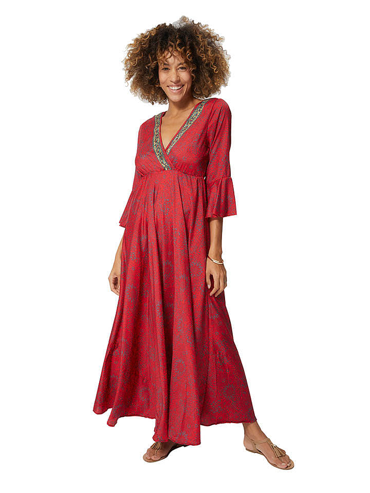 Aller Simplement Kleid in Rot günstig kaufen 38/40