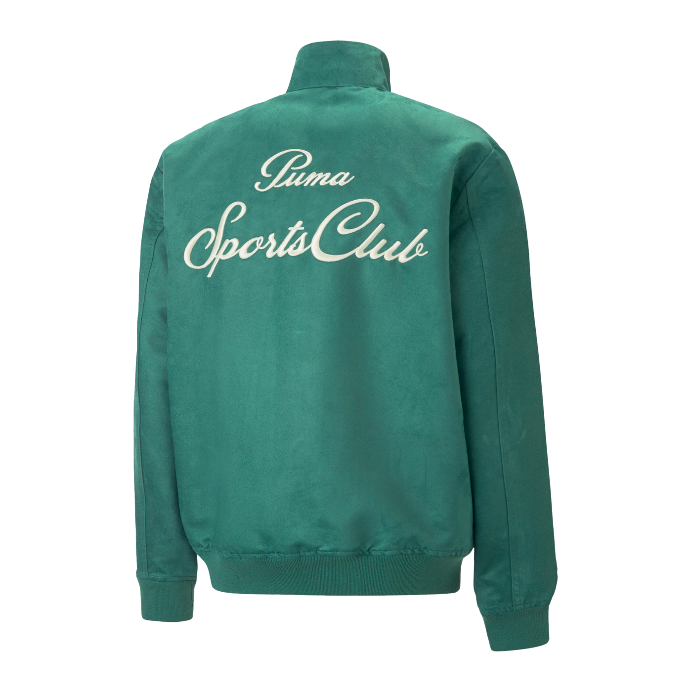 PUMA MMQ FAST GREEN Harrington Jacke Grün F37